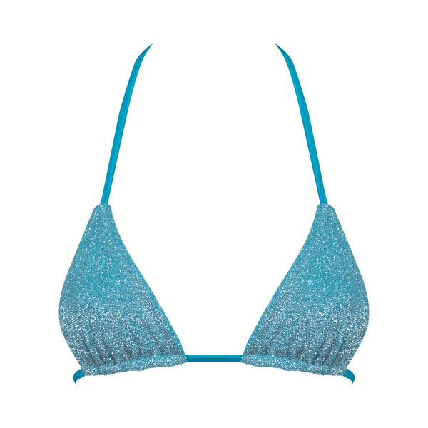 Panarea Lurex Aqua Top by Be Queeny
