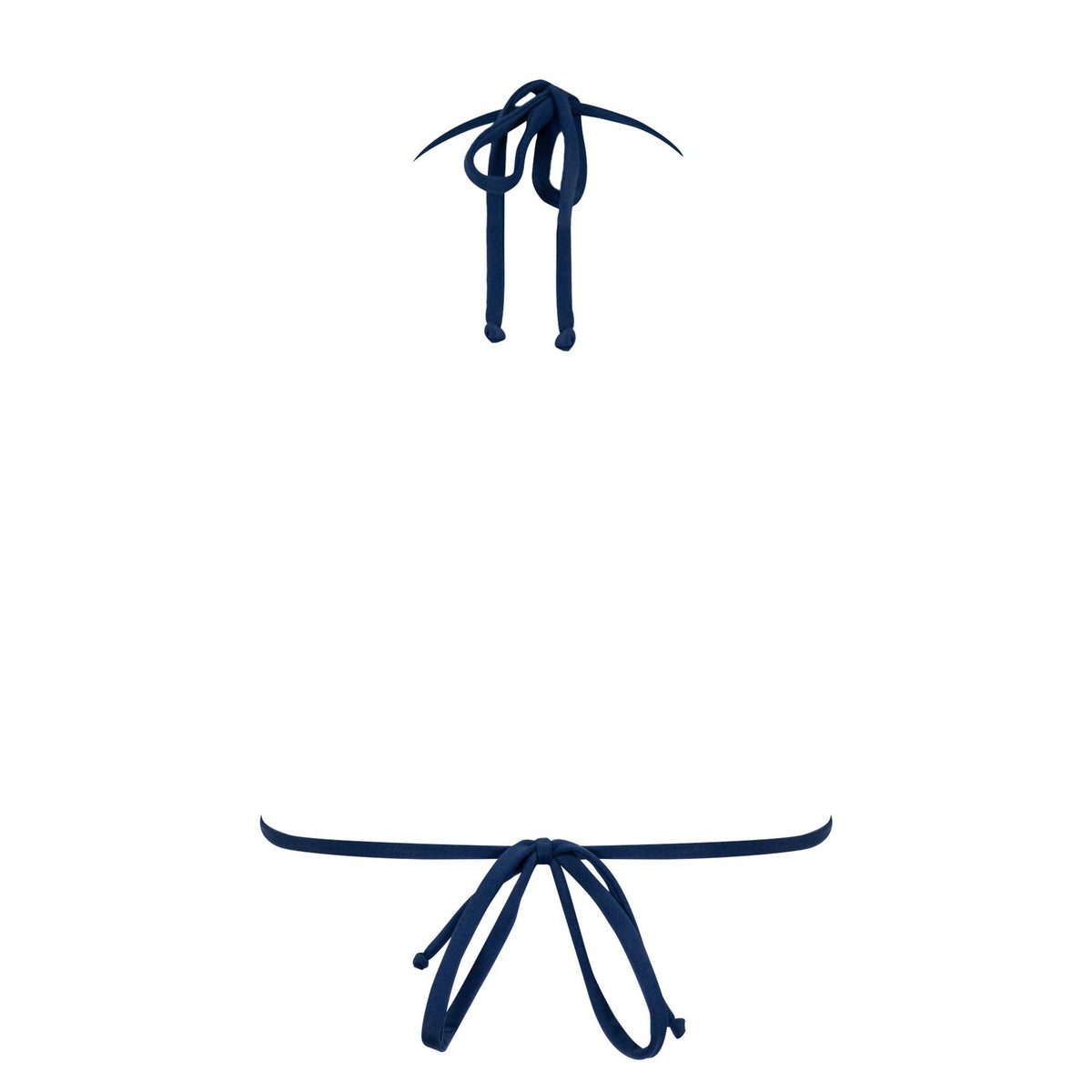 Panarea Velvet Blue Top by Be Queeny