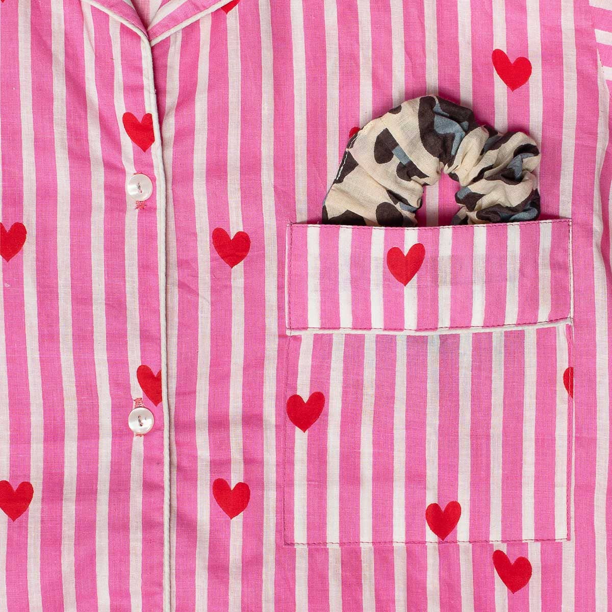 Short Pajamas "Love Edition" Pink by kikooni