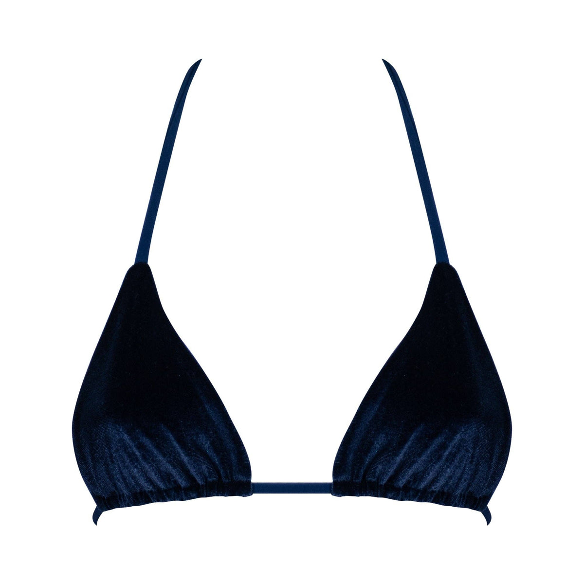 Panarea Velvet Blue Top by Be Queeny