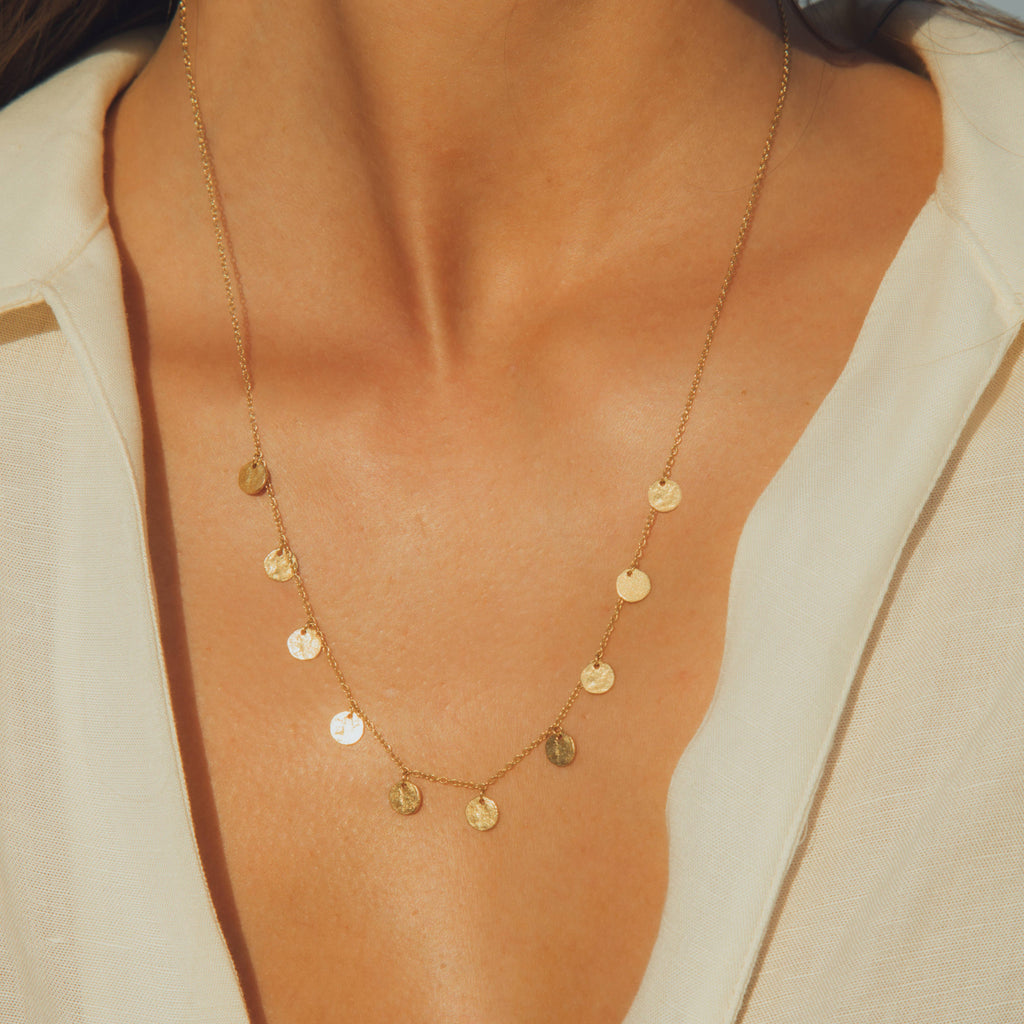 Alceste Necklace | Jewelry Gold Gift Waterproof by Agapée Jewelry