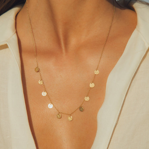 Alceste Necklace | Jewelry Gold Gift Waterproof by Agapée Jewelry