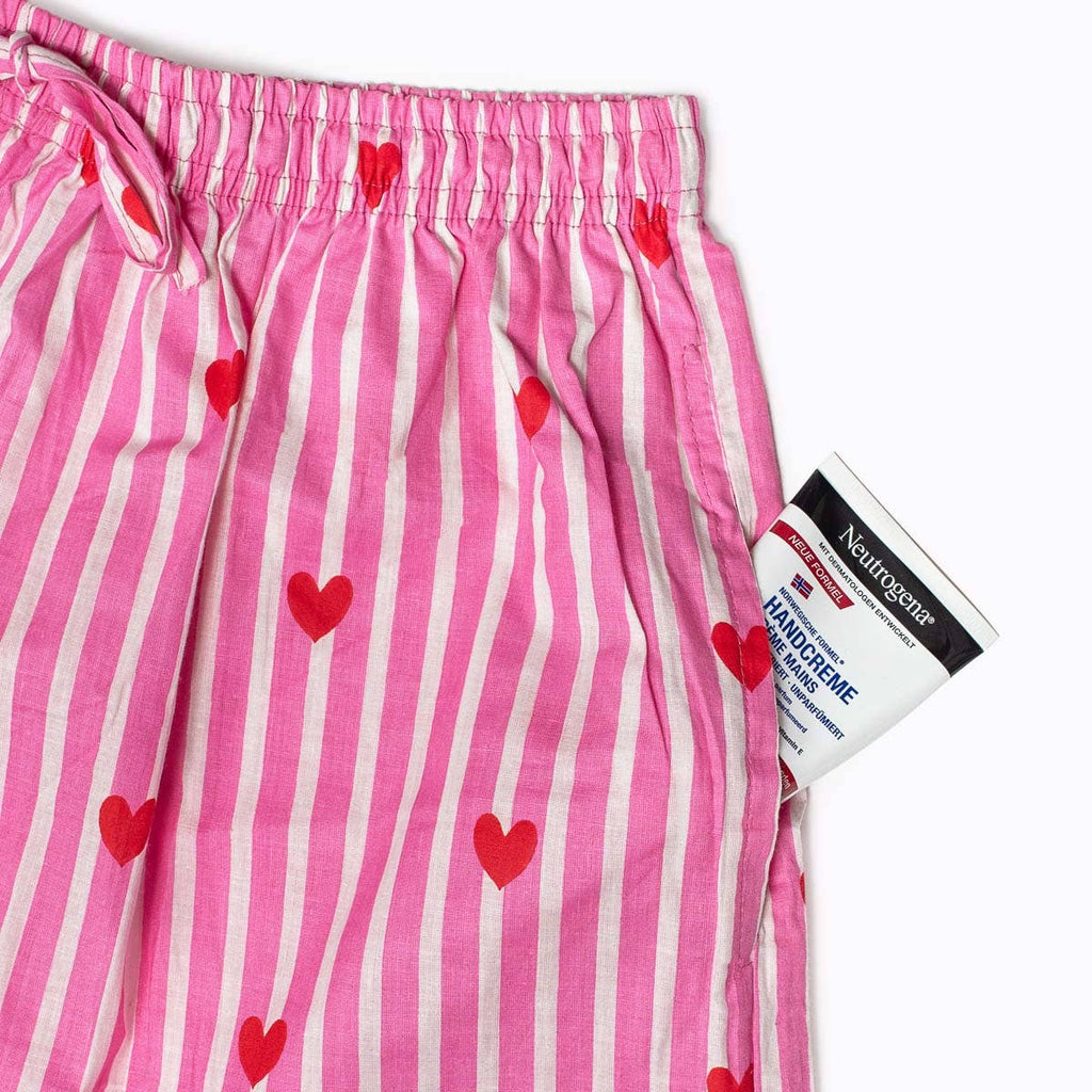Short Pajamas "Love Edition" Pink by kikooni