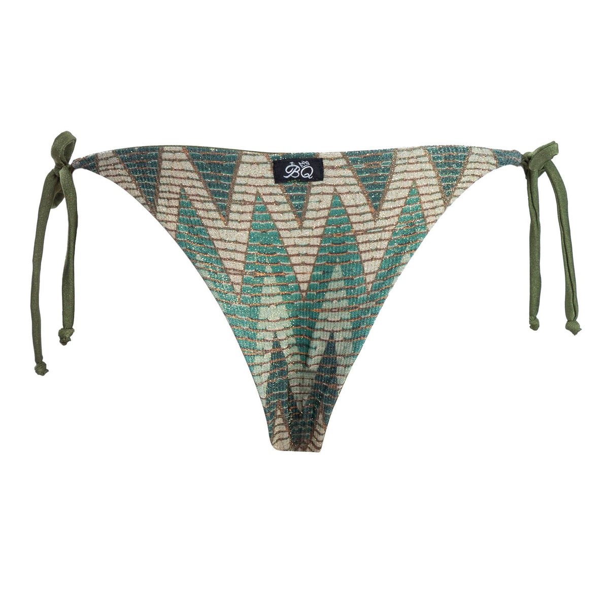 Panarea Geometric Green Bottom by Be Queeny